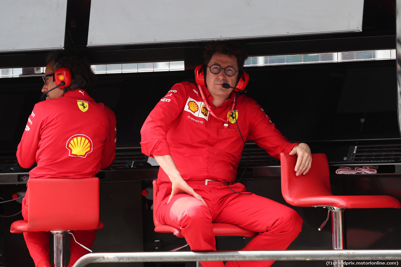 GP GERMANIA, 27.07.2019 - Prove Libere 3, Mattia Binotto (ITA) Ferrari Team Principal