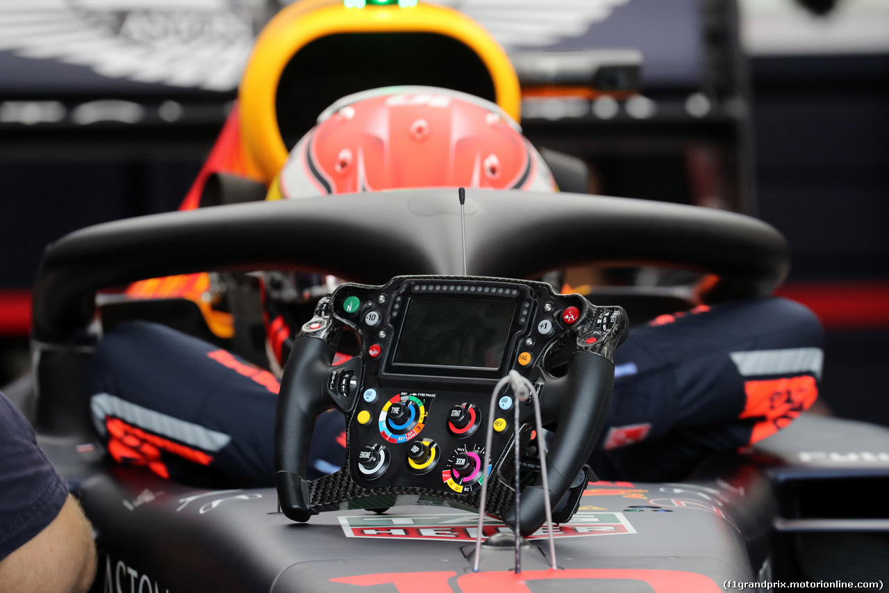 GP GERMANIA, 27.07.2019 - Prove Libere 3, The steering wheel of Pierre Gasly (FRA) Red Bull Racing RB15