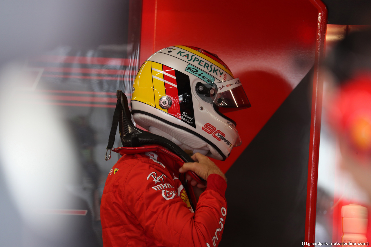 GP GERMANIA, 27.07.2019 - Prove Libere 3, Sebastian Vettel (GER) Ferrari SF90