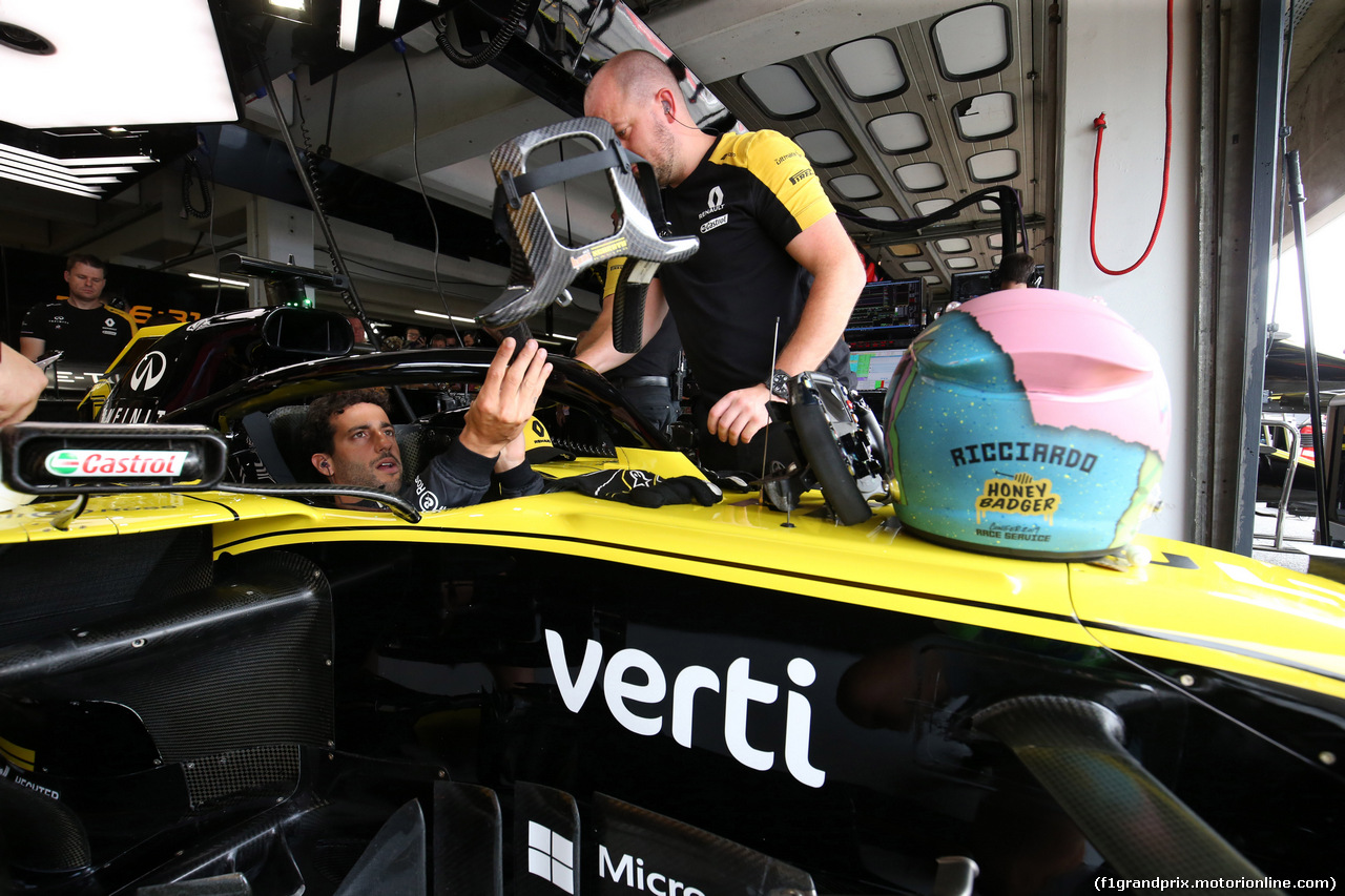 GP GERMANIA, 27.07.2019 - Prove Libere 3, Daniel Ricciardo (AUS) Renault Sport F1 Team RS19
