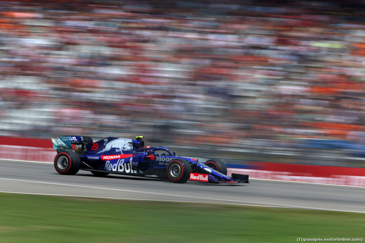 GP GERMANIA, 27.07.2019 - Prove Libere 3, Alexander Albon (THA) Scuderia Toro Rosso STR14