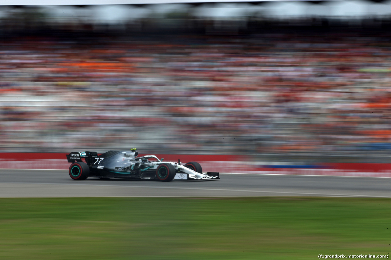 GP GERMANIA, 27.07.2019 - Prove Libere 3, Valtteri Bottas (FIN) Mercedes AMG F1 W010
