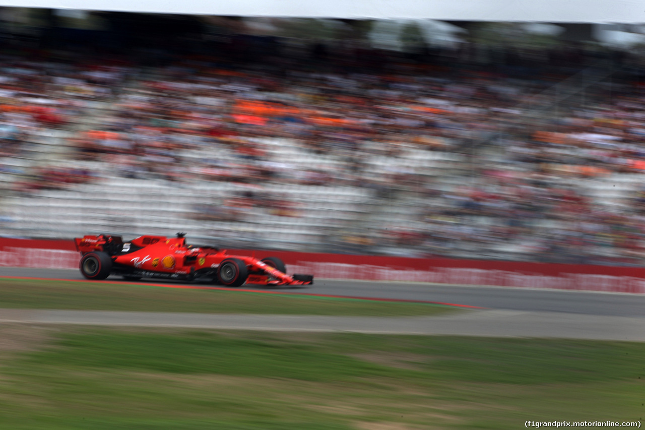 GP GERMANIA, 27.07.2019 - Prove Libere 3, Sebastian Vettel (GER) Ferrari SF90