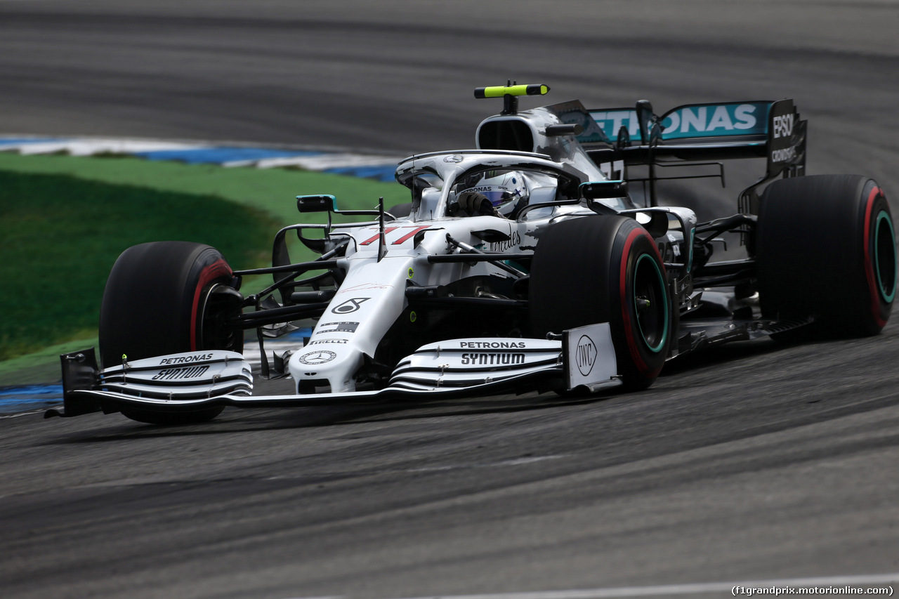 GP GERMANIA, 27.07.2019 - Prove Libere 3, Valtteri Bottas (FIN) Mercedes AMG F1 W010