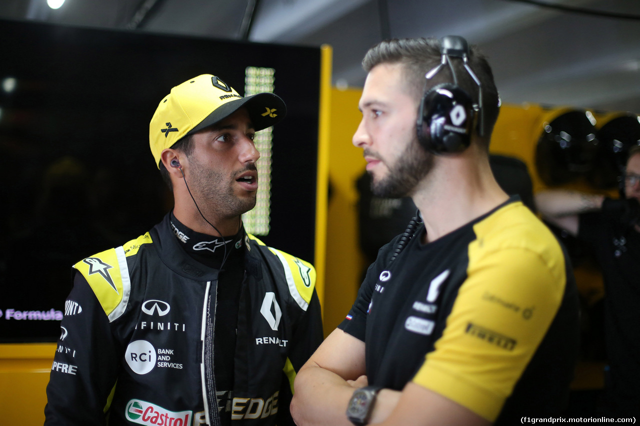 GP GERMANIA, 27.07.2019 - Prove Libere 3, Daniel Ricciardo (AUS) Renault Sport F1 Team RS19