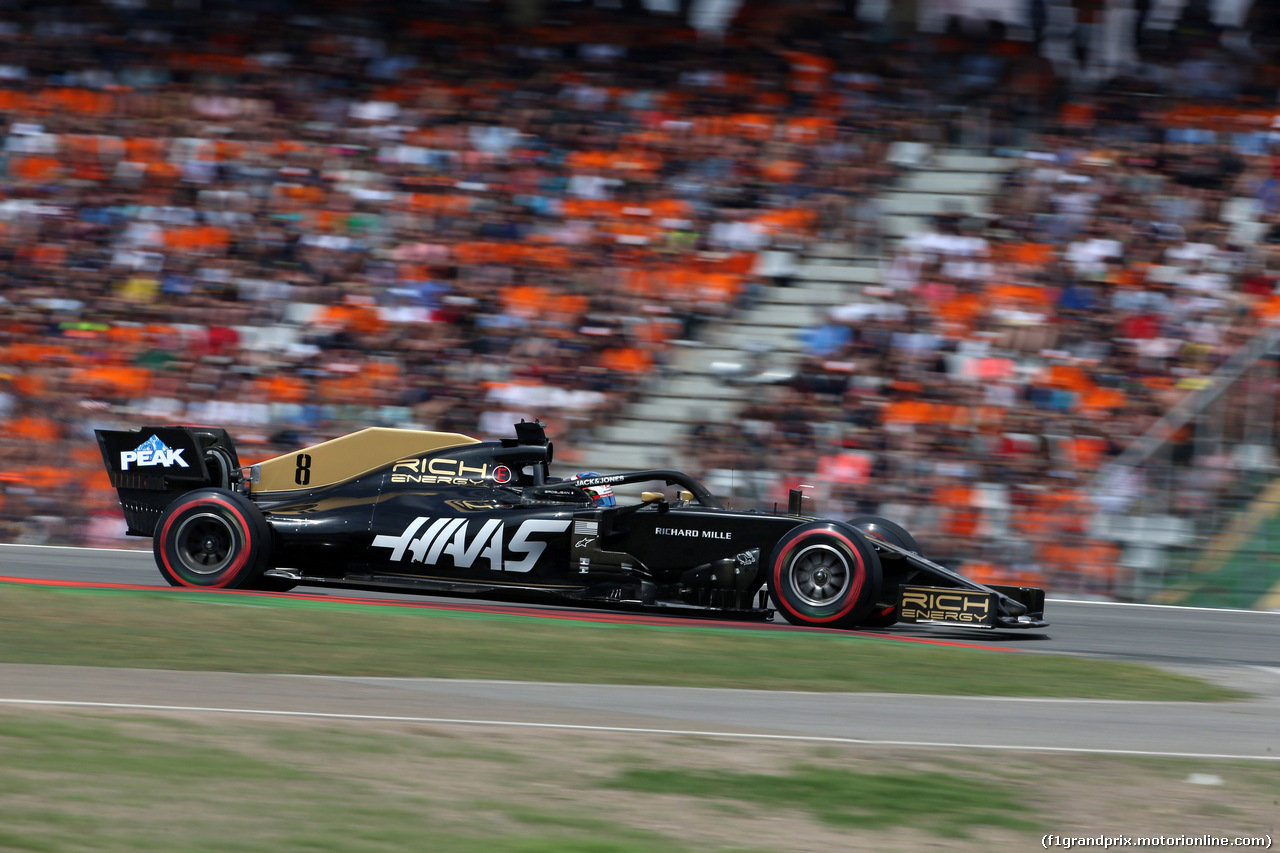 GP GERMANIA, 27.07.2019 - Qualifiche, Romain Grosjean (FRA) Haas F1 Team VF-19