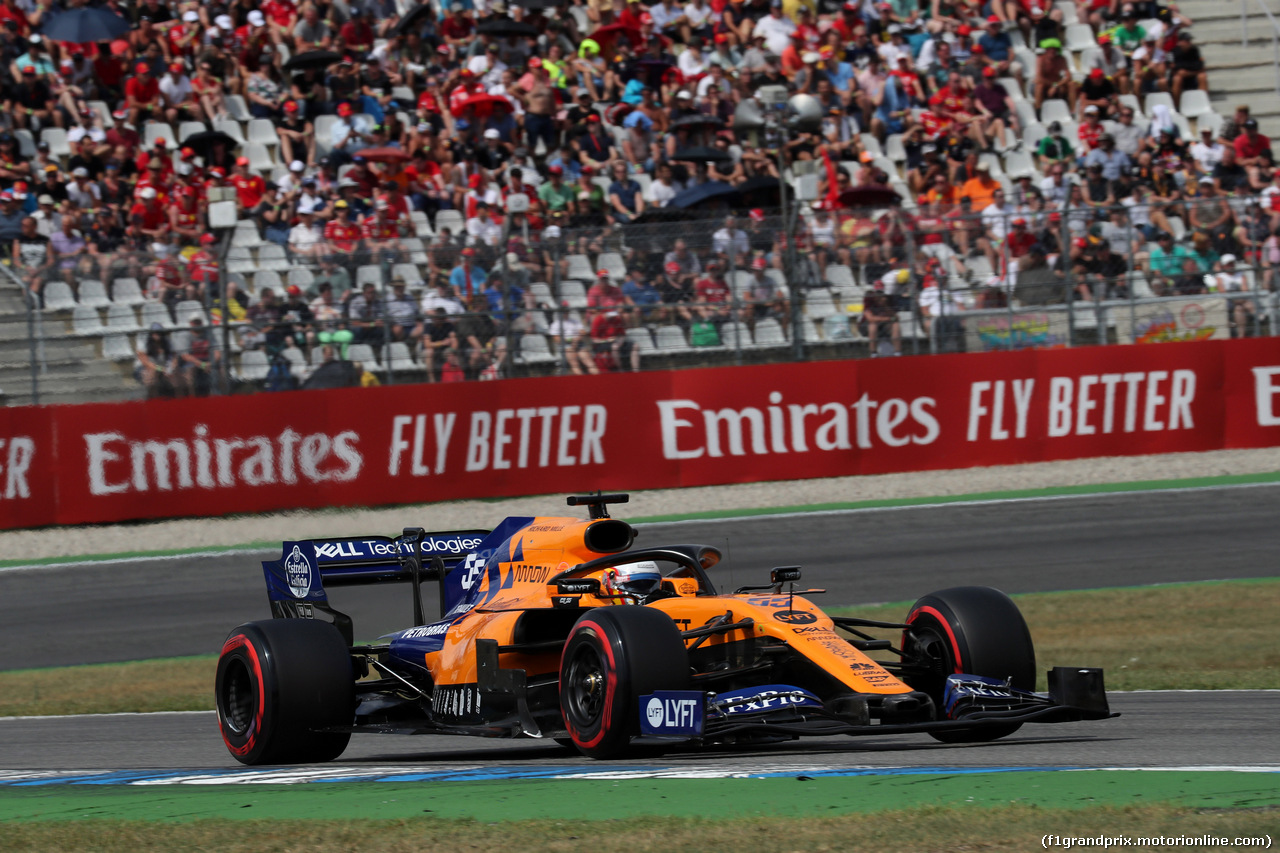 GP GERMANIA, 27.07.2019 - Qualifiche, Carlos Sainz Jr (ESP) Mclaren F1 Team MCL34