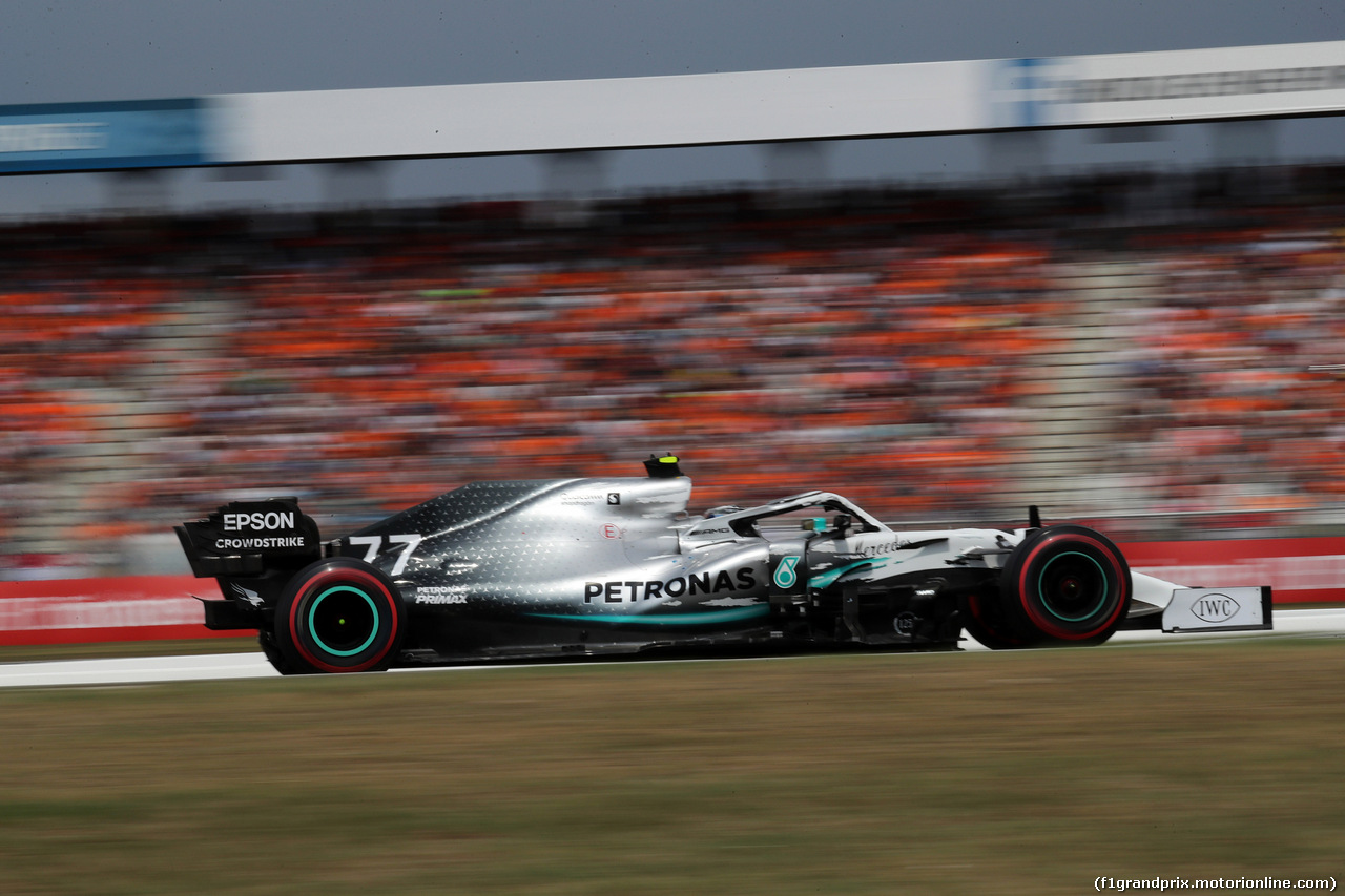 GP GERMANIA, 27.07.2019 - Qualifiche, Valtteri Bottas (FIN) Mercedes AMG F1 W010