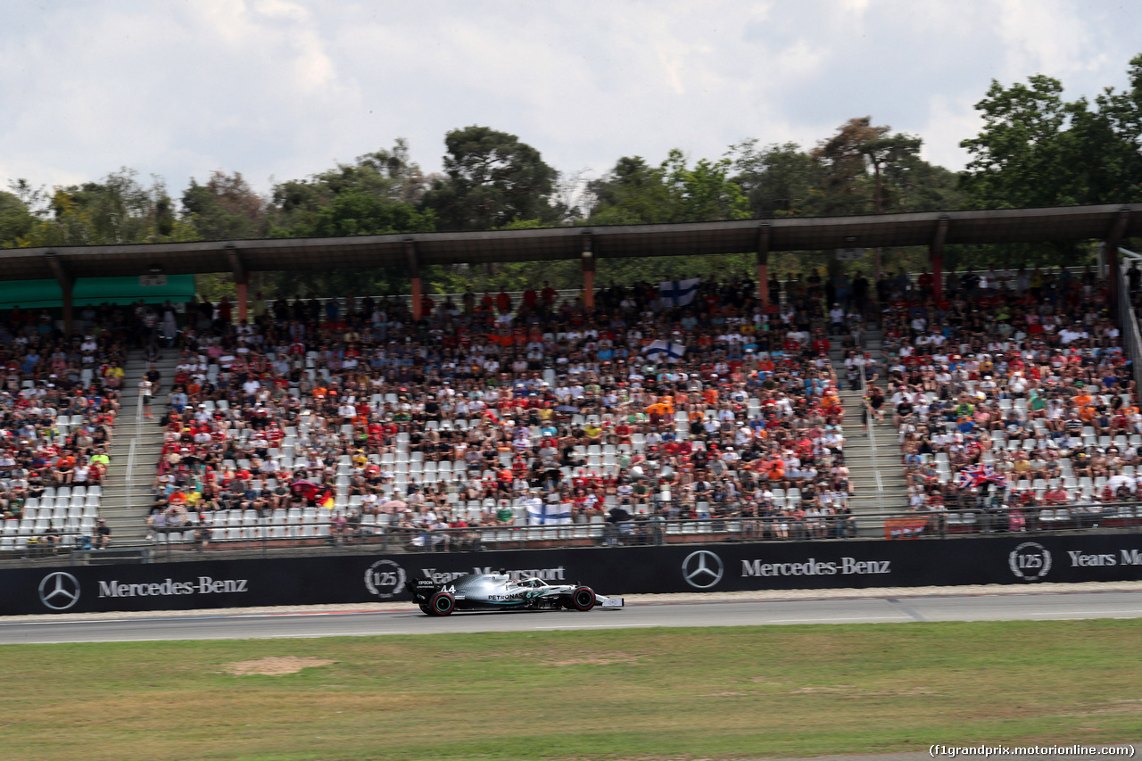 GP GERMANIA, 27.07.2019 - Qualifiche, Lewis Hamilton (GBR) Mercedes AMG F1 W10