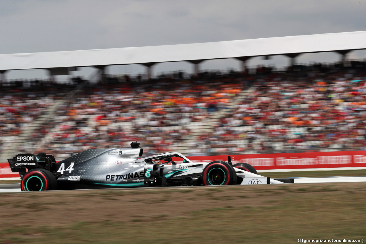 GP GERMANIA, 27.07.2019 - Qualifiche, Lewis Hamilton (GBR) Mercedes AMG F1 W10