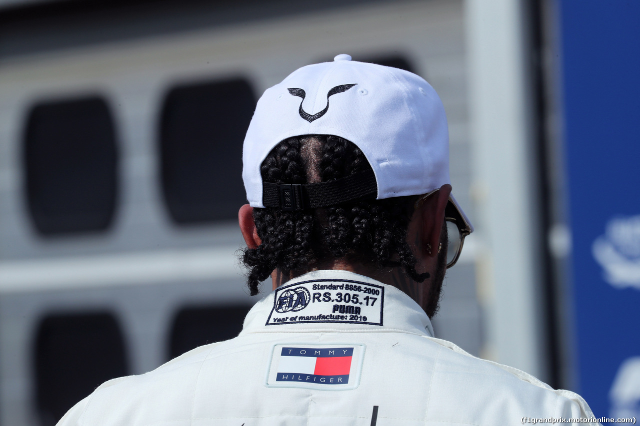 GP GERMANIA, 27.07.2019 - Qualifiche, Lewis Hamilton (GBR) Mercedes AMG F1 W10 pole position