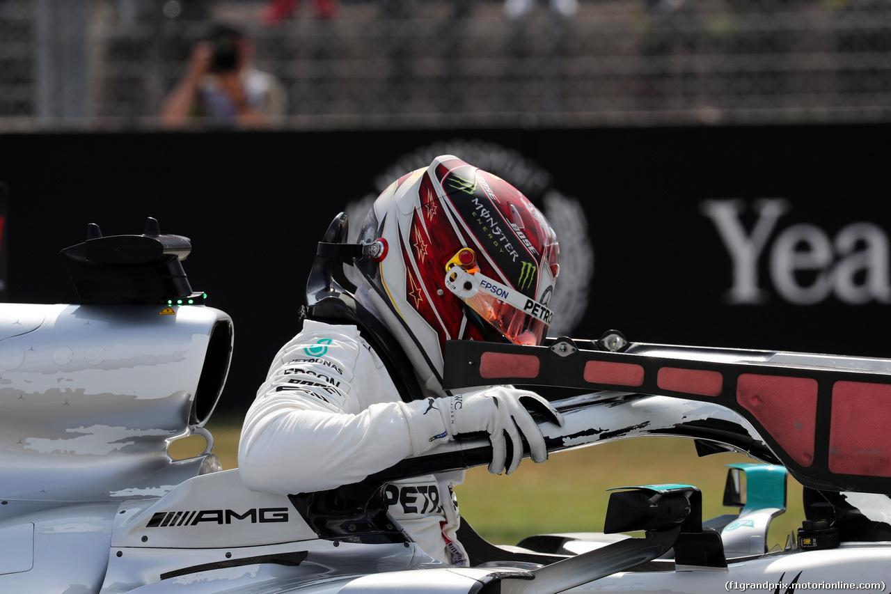 GP GERMANIA, 27.07.2019 - Qualifiche, Lewis Hamilton (GBR) Mercedes AMG F1 W10 pole position