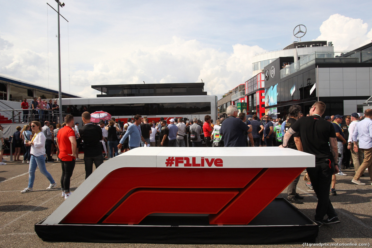 GP GERMANIA, 27.07.2019 - Qualifiche, The paddock