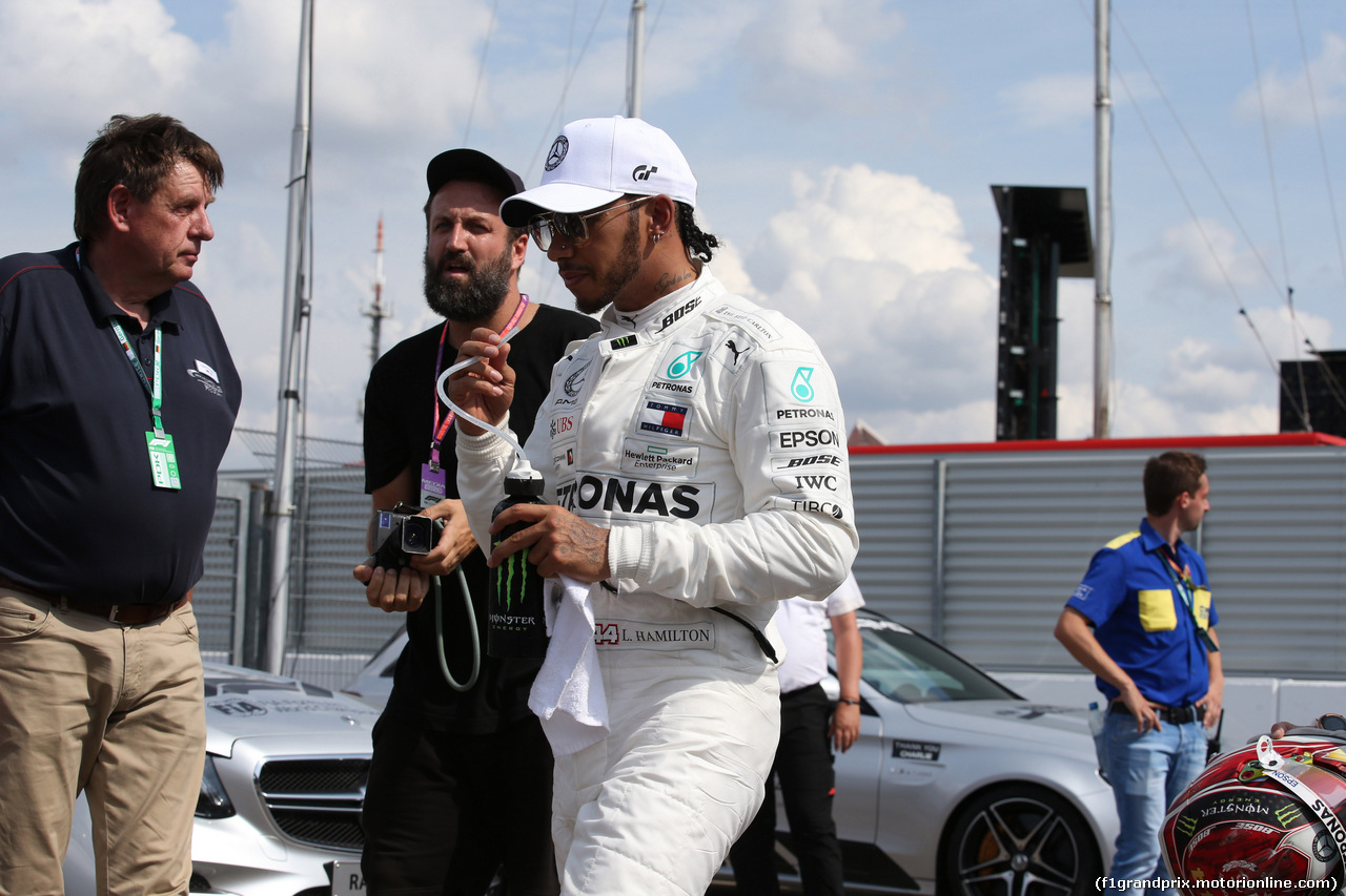 GP GERMANIA, 27.07.2019 - Qualifiche, Lewis Hamilton (GBR) Mercedes AMG F1 W10 pole position