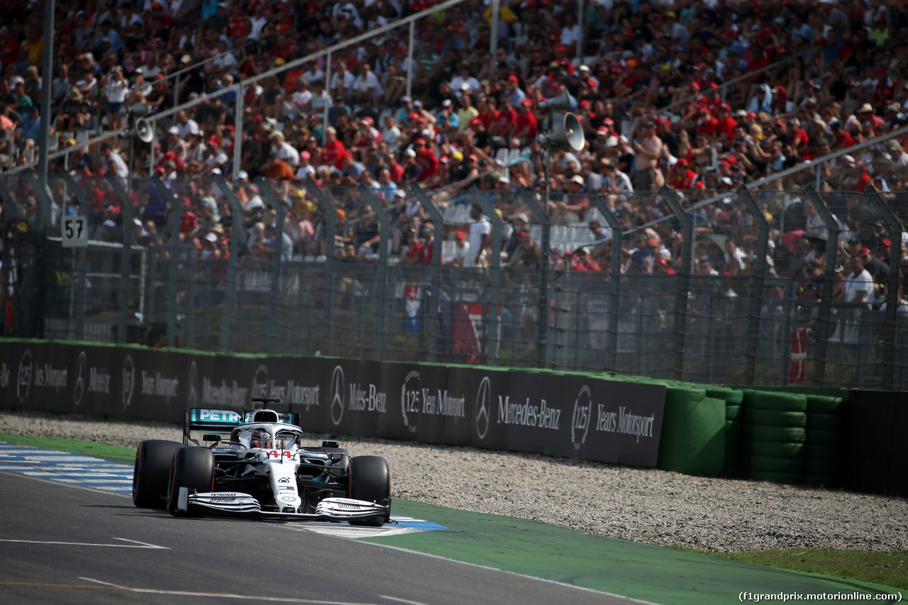 GP GERMANIA, 27.07.2019 - Qualifiche, Lewis Hamilton (GBR) Mercedes AMG F1 W10