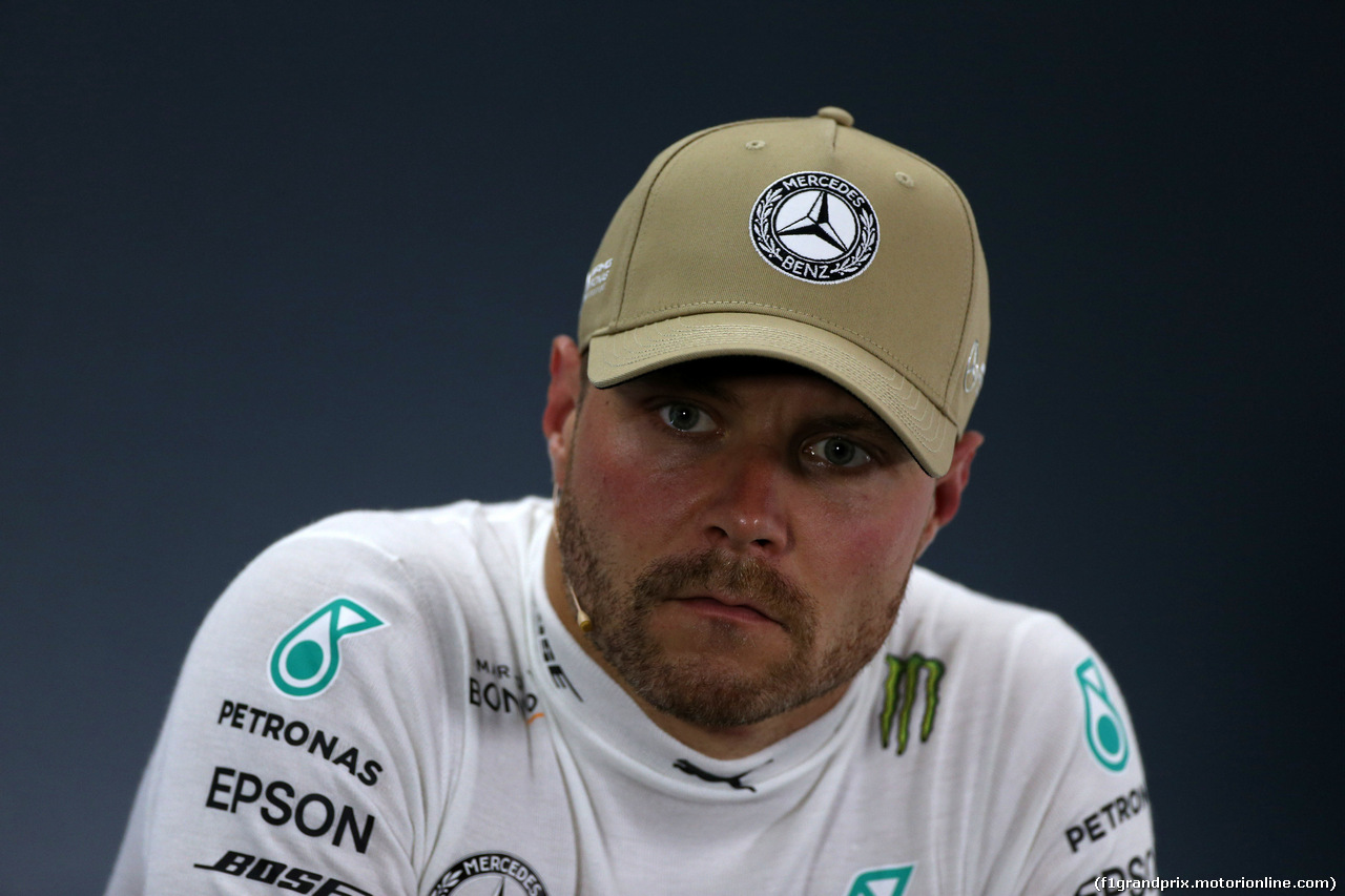 GP GERMANIA, 27.07.2019 - Qualifiche, Conferenza Stampa, Valtteri Bottas (FIN) Mercedes AMG F1 W010