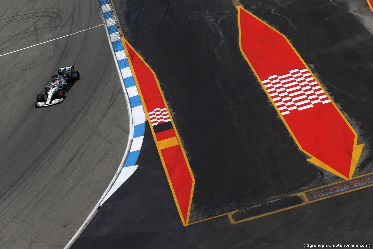 GP GERMANIA, 27.07.2019 - Qualifiche, Lewis Hamilton (GBR) Mercedes AMG F1 W10