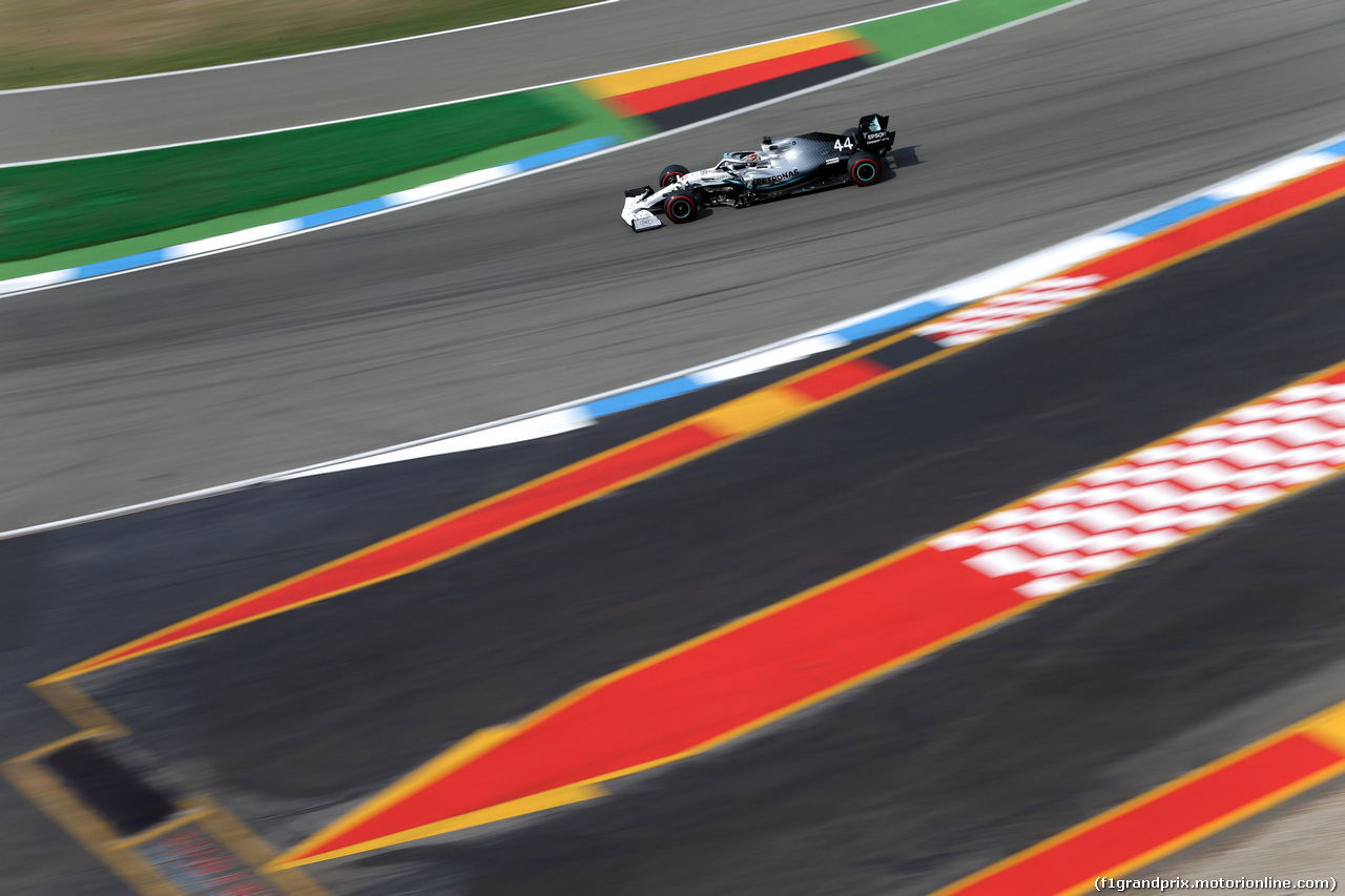 GP GERMANIA, 27.07.2019 - Qualifiche, Lewis Hamilton (GBR) Mercedes AMG F1 W10