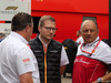 GP GERMANIA, 27.07.2019 - Zak Brown (USA) McLaren Executive Director, Andreas Seidl, McLaren Team Principal e Frederic Vasseur (FRA) Alfa Romeo Racing, Team Principal