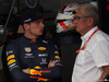GP GERMANIA, 27.07.2019 - Free Practice 3, Max Verstappen (NED) Red Bull Racing RB15 e Helmut Marko (AUT), Red Bull Racing, Red Bull Advisor