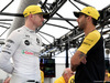 GP GERMANIA, 27.07.2019 - Qualifiche, Nico Hulkenberg (GER) Renault Sport F1 Team RS19 e Daniel Ricciardo (AUS) Renault Sport F1 Team RS19