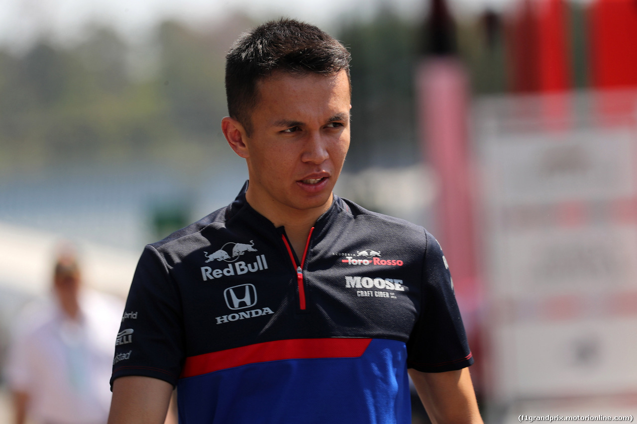 GP GERMANIA, 25.07.2019 - Alexander Albon (THA) Scuderia Toro Rosso STR14