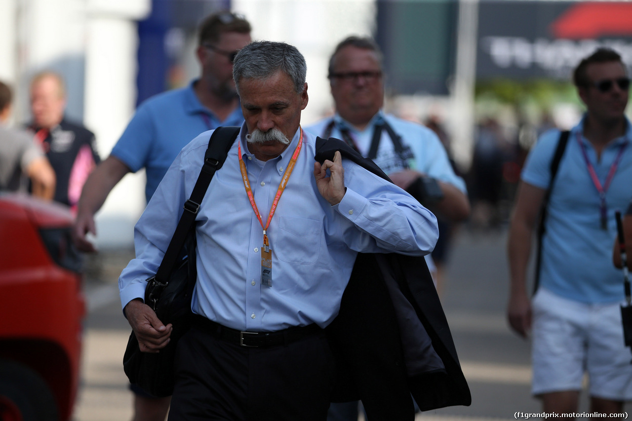 GP GERMANIA, 26.07.2019 - Chase Carey (USA) Formula One Group Chairman