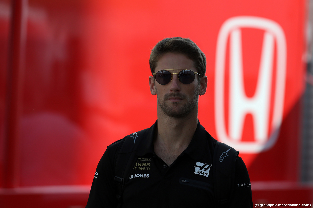 GP GERMANIA, 26.07.2019 - Romain Grosjean (FRA) Haas F1 Team VF-19