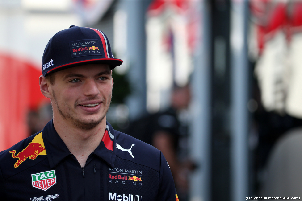 GP GERMANIA, 26.07.2019 - Max Verstappen (NED) Red Bull Racing RB15