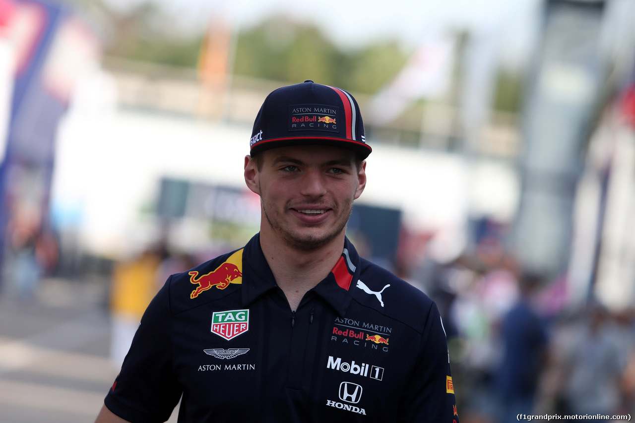 GP GERMANIA, 26.07.2019 - Max Verstappen (NED) Red Bull Racing RB15