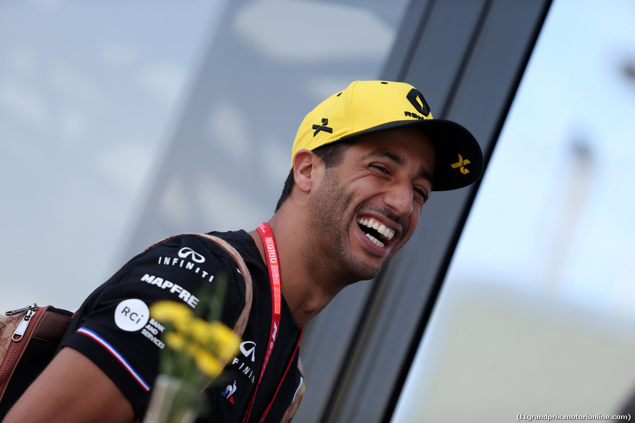 GP GERMANIA, 26.07.2019 - Daniel Ricciardo (AUS) Renault Sport F1 Team RS19