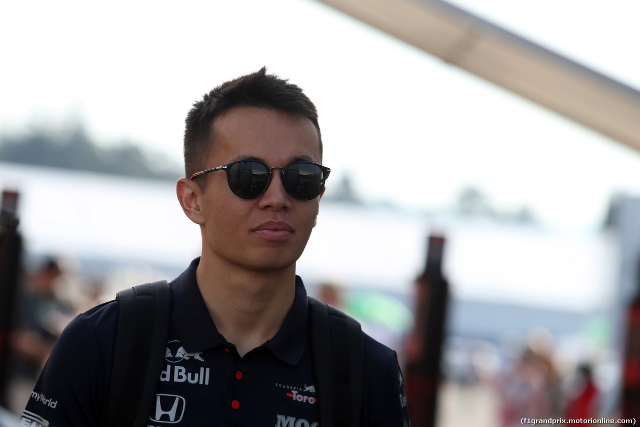 GP GERMANIA, 26.07.2019 - Alexander Albon (THA) Scuderia Toro Rosso STR14