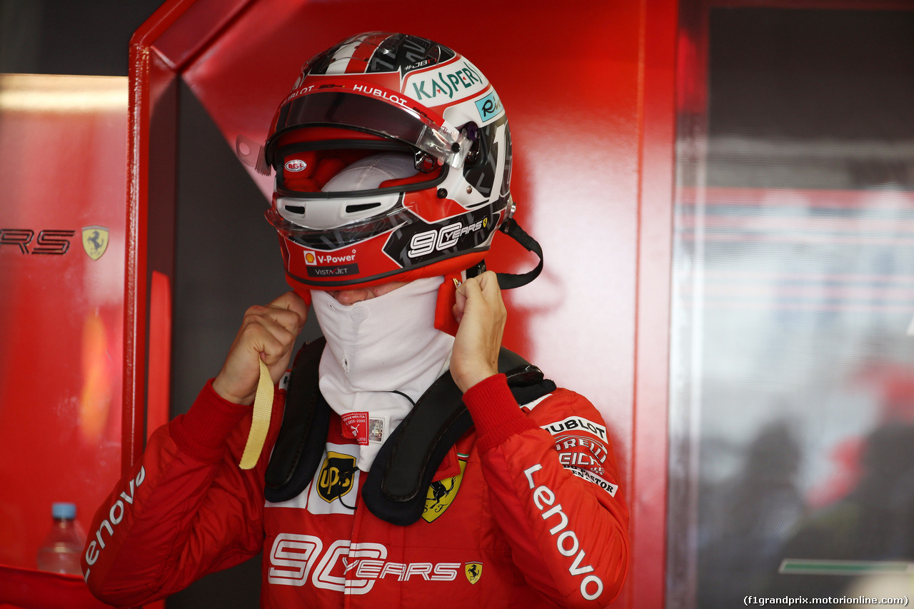 GP GERMANIA, 26.07.2019 - Prove Libere 1, Charles Leclerc (MON) Ferrari SF90