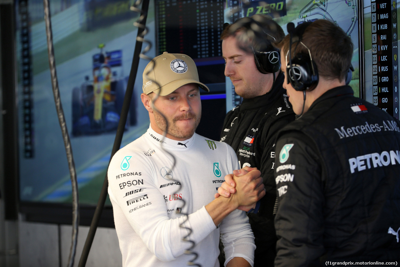 GP GERMANIA, 26.07.2019 - Prove Libere 1, Valtteri Bottas (FIN) Mercedes AMG F1 W010