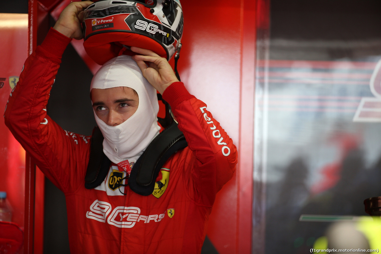 GP GERMANIA, 26.07.2019 - Prove Libere 1, Charles Leclerc (MON) Ferrari SF90