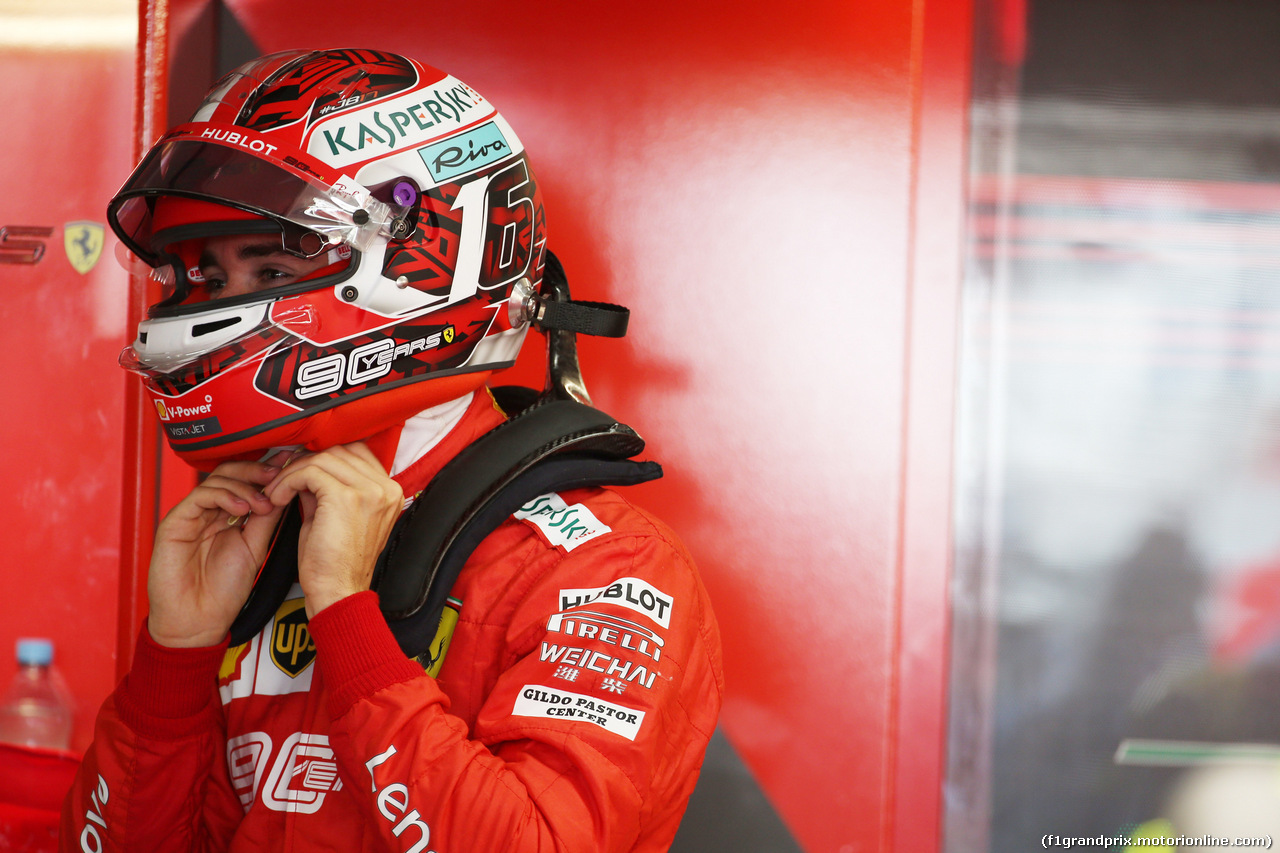 GP GERMANIA, 26.07.2019 - Prove Libere 1, Charles Leclerc (MON) Ferrari SF90