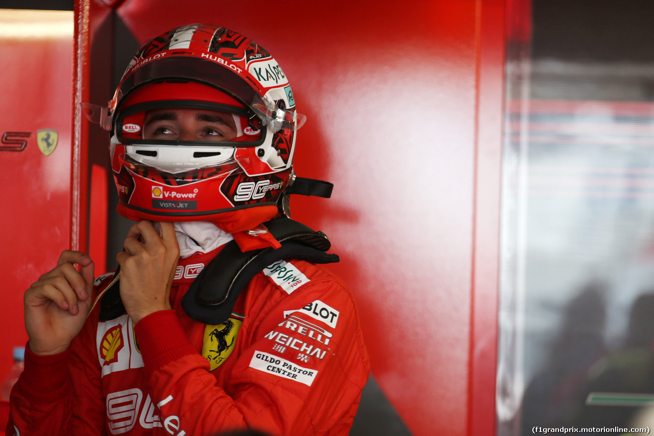 GP GERMANIA, 26.07.2019 - Prove Libere 1, Charles Leclerc (MON) Ferrari SF90