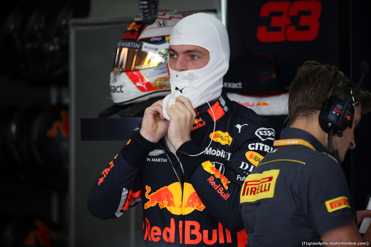 GP GERMANIA, 26.07.2019 - Prove Libere 1, Max Verstappen (NED) Red Bull Racing RB15