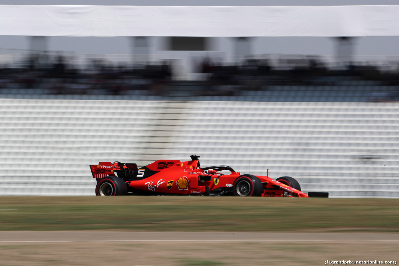 GP GERMANIA, 26.07.2019 - Prove Libere 1, Sebastian Vettel (GER) Ferrari SF90