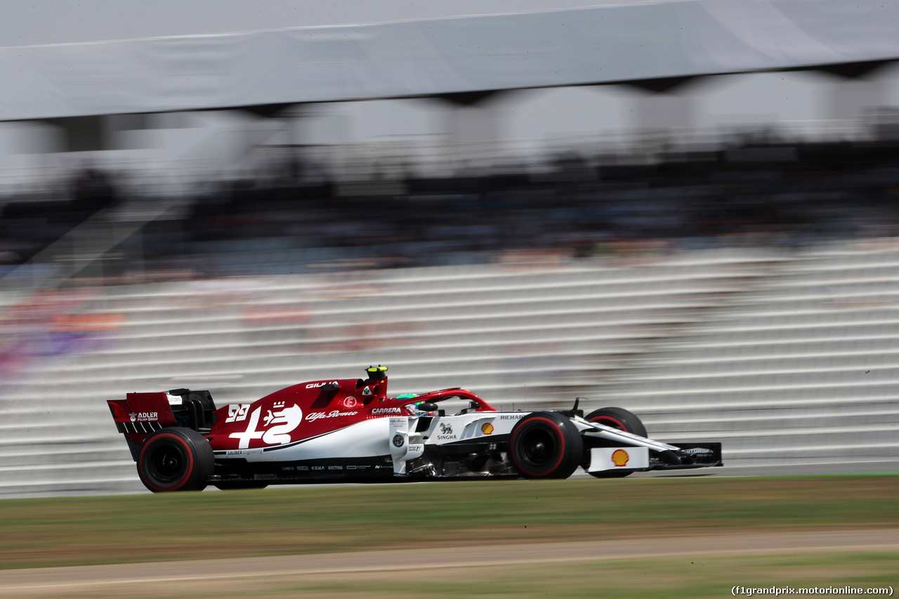 GP GERMANIA, 26.07.2019 - Prove Libere 1, Antonio Giovinazzi (ITA) Alfa Romeo Racing C38