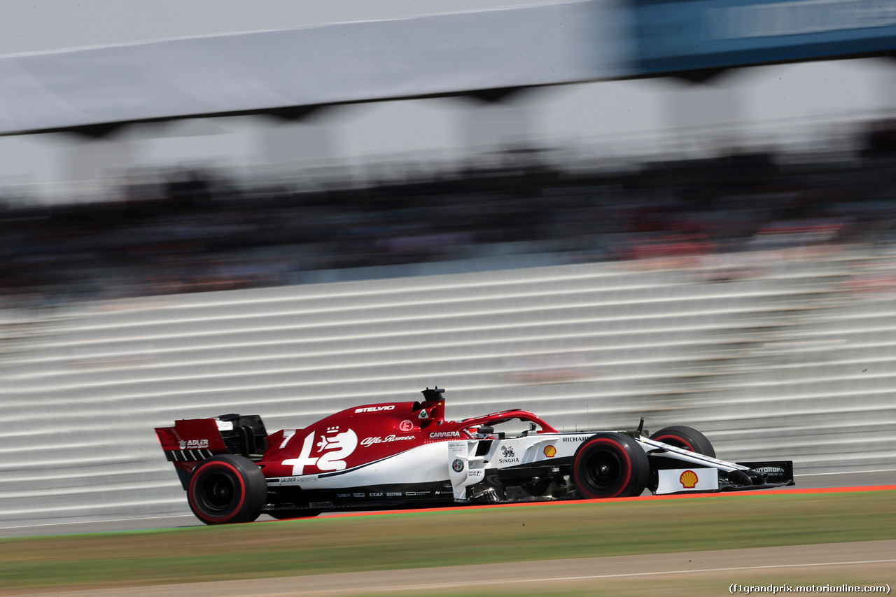 GP GERMANIA, 26.07.2019 - Prove Libere 1, Kimi Raikkonen (FIN) Alfa Romeo Racing C38
