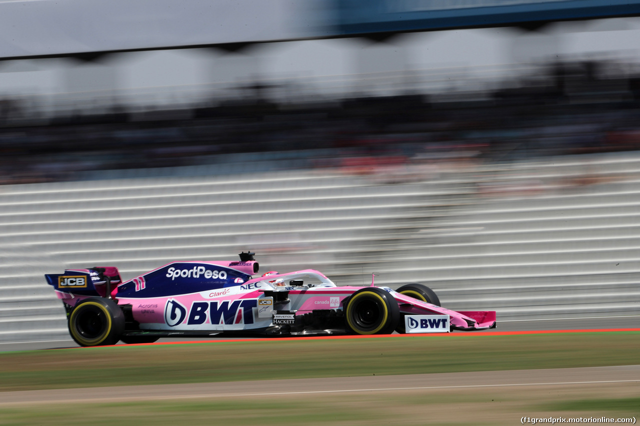 GP GERMANIA, 26.07.2019 - Prove Libere 1, Sergio Perez (MEX) Racing Point F1 Team RP19