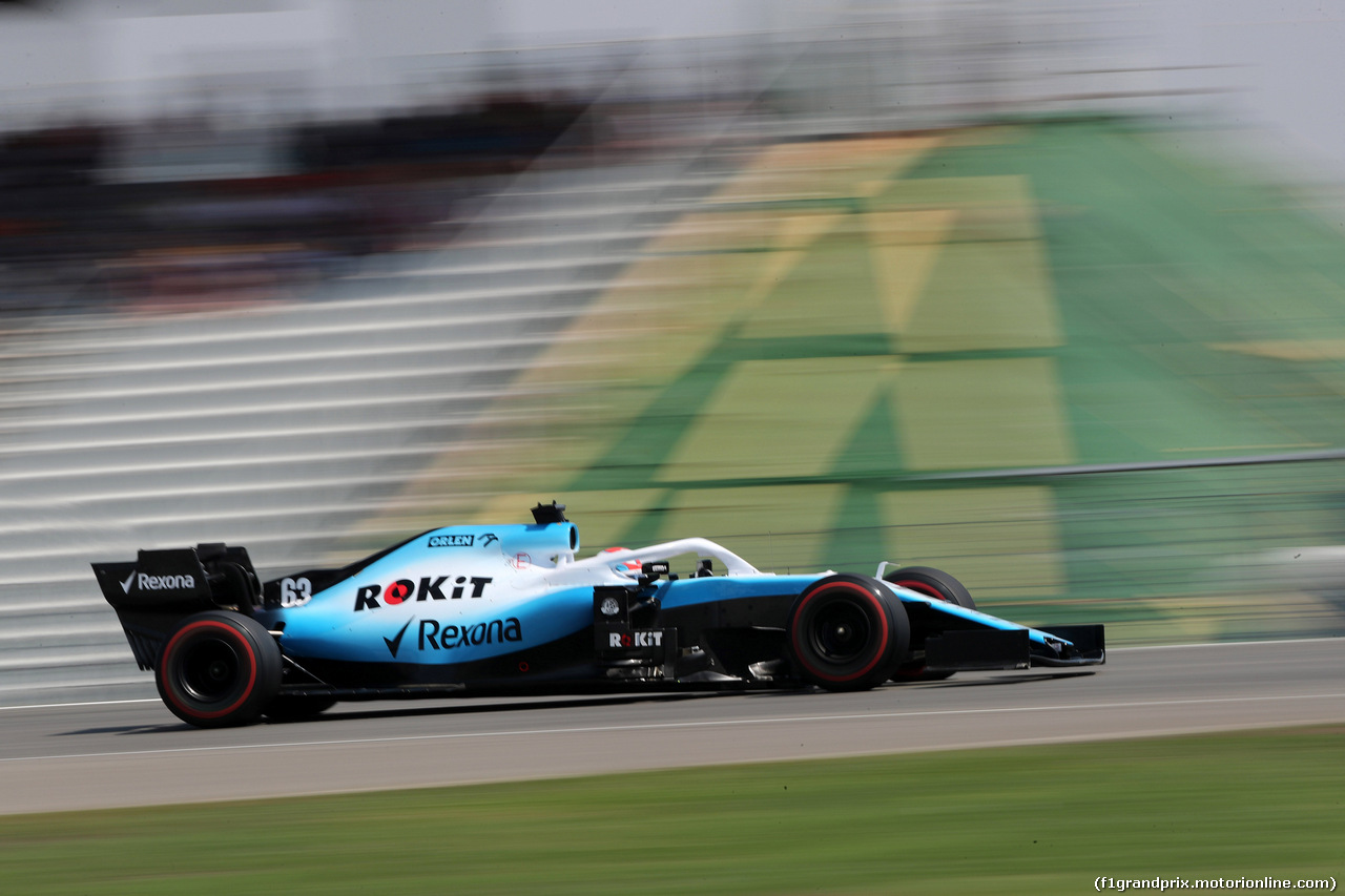 GP GERMANIA, 26.07.2019 - Prove Libere 1, George Russell (GBR) Williams Racing FW42