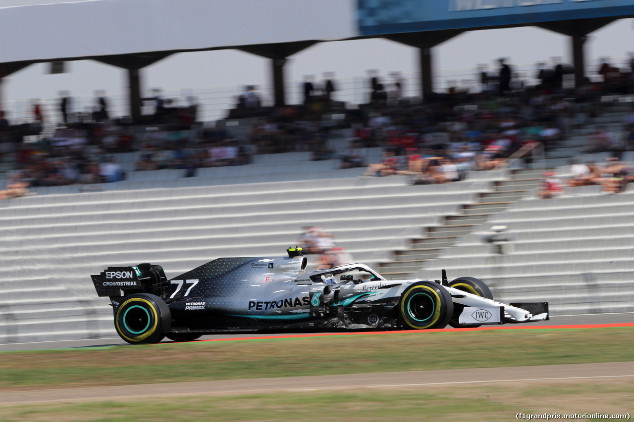 GP GERMANIA, 26.07.2019 - Prove Libere 1, Valtteri Bottas (FIN) Mercedes AMG F1 W010