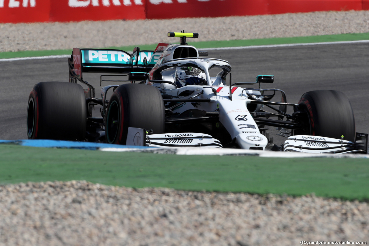 GP GERMANIA, 26.07.2019 - Prove Libere 1, Valtteri Bottas (FIN) Mercedes AMG F1 W010