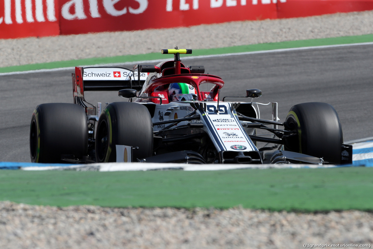 GP GERMANIA, 26.07.2019 - Prove Libere 1, Antonio Giovinazzi (ITA) Alfa Romeo Racing C38