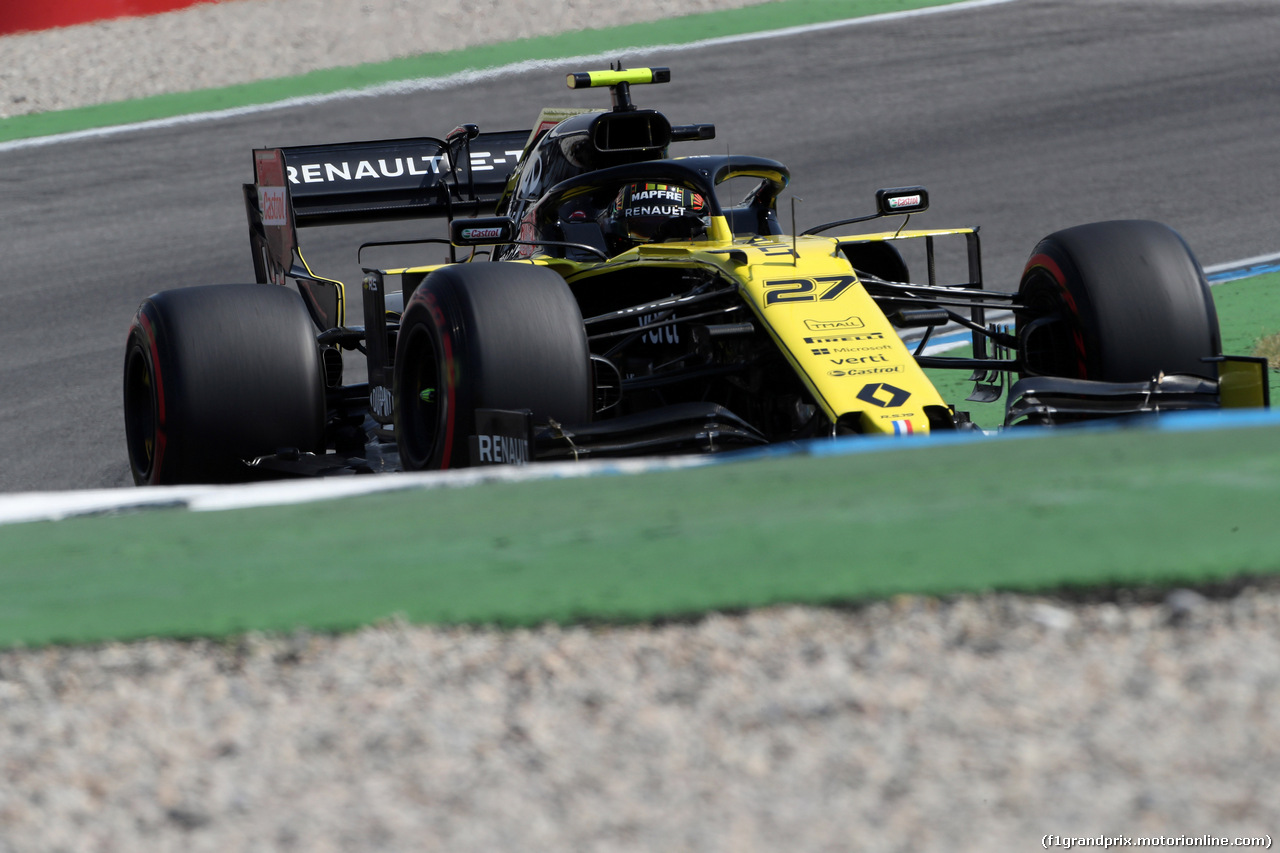 GP GERMANIA, 26.07.2019 - Prove Libere 1, Nico Hulkenberg (GER) Renault Sport F1 Team RS19
