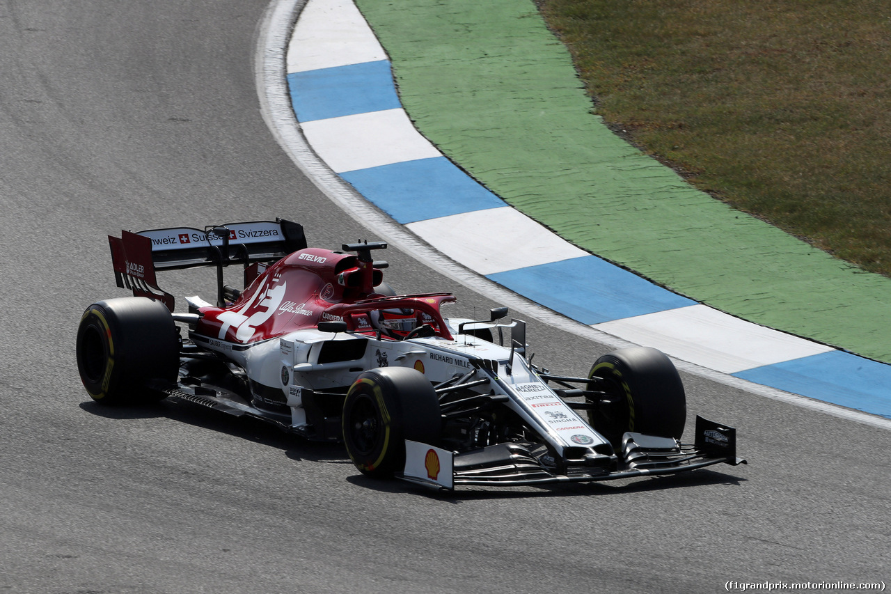 GP GERMANIA, 26.07.2019 - Prove Libere 1, Kimi Raikkonen (FIN) Alfa Romeo Racing C38