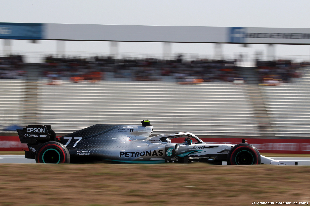 GP GERMANIA, 26.07.2019 - Prove Libere 1, Valtteri Bottas (FIN) Mercedes AMG F1 W010