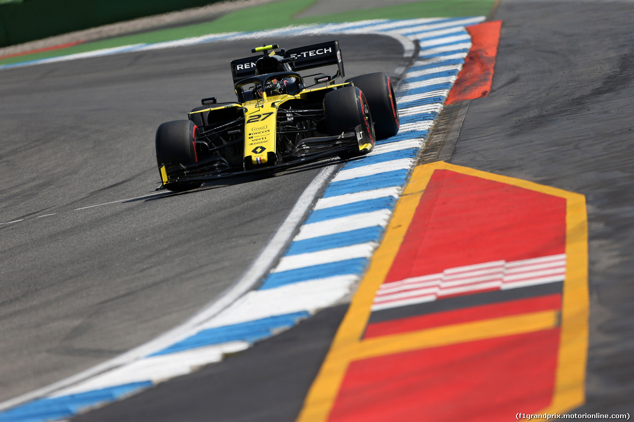 GP GERMANIA, 26.07.2019 - Prove Libere 1, Nico Hulkenberg (GER) Renault Sport F1 Team RS19